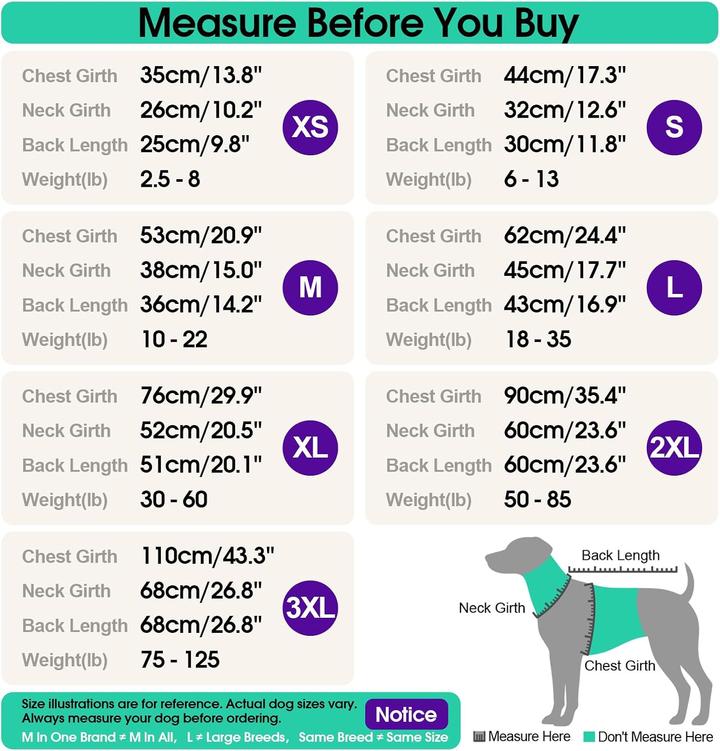 Detalle 1 de OUOBOB Dog Coat, Size L