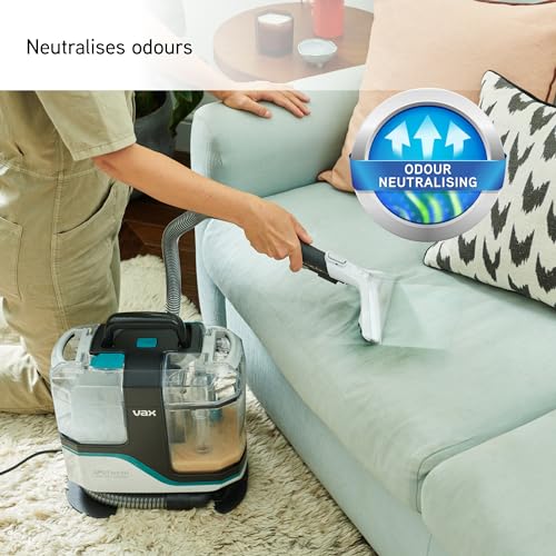 Detalle 2 de Vax SpotWash Antibacterial 1L Spot Cleaning Solution for Upholstery & Carpet (Citrus Burst) – 99% Bacteria Elimination
