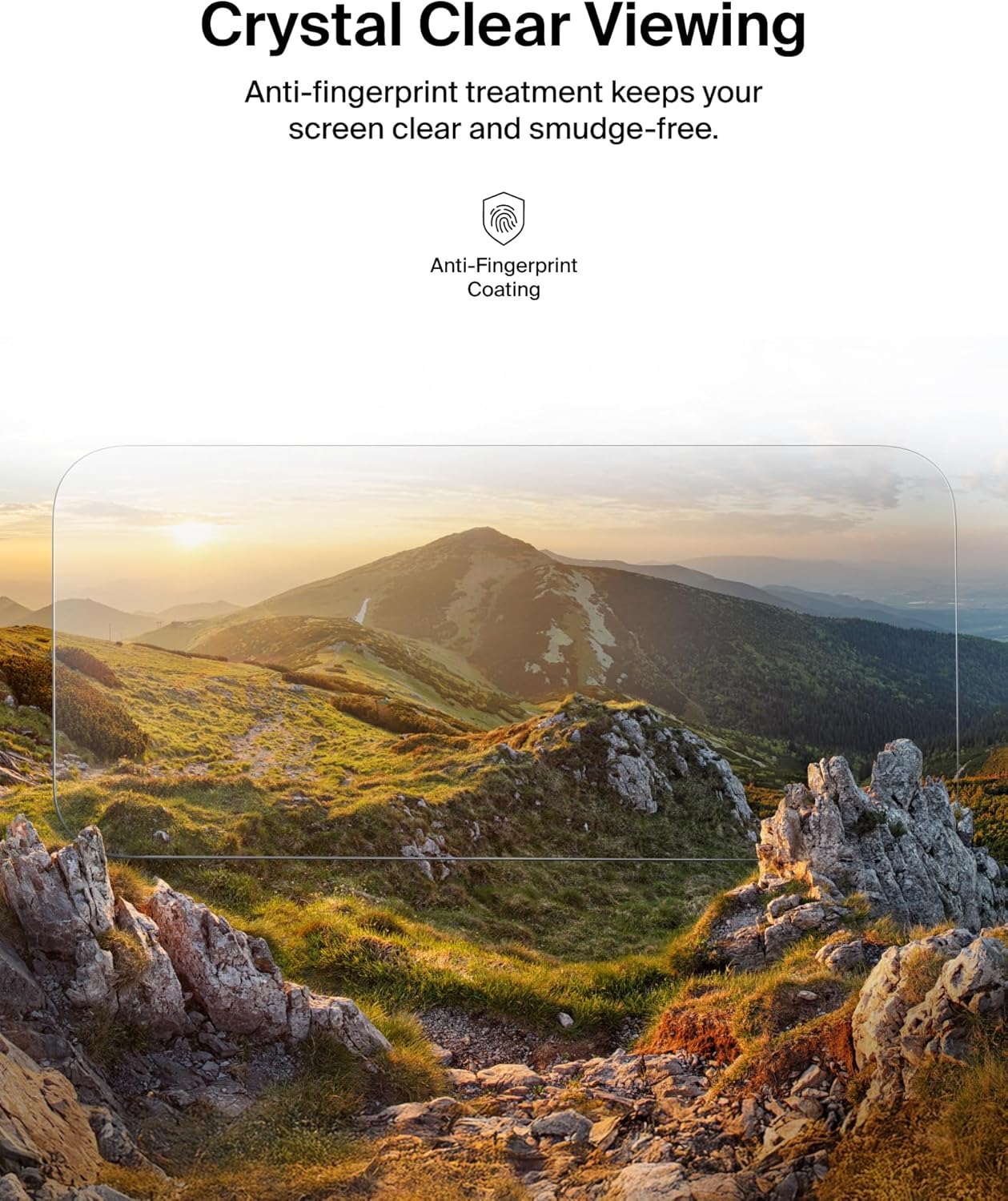 Detalle de Belkin ScreenForce TemperedGlass 2-pack for iPhone 17 Pro Max