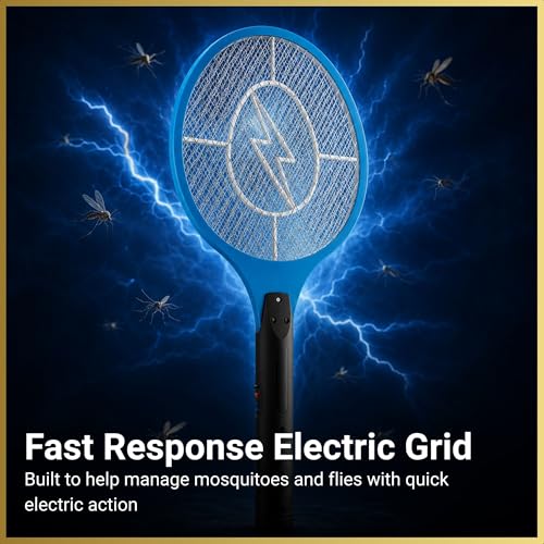 Thumbnail 4 de SHATCHI 49cm Electric Mosquito Swatter – USB Rechargeable Fly Zapper Racket
