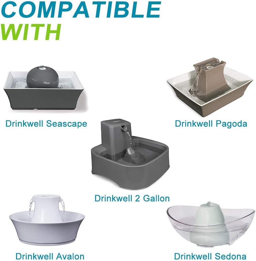 Thumbnail 1 de Yosoo Health Gear 0747333187779 koolstoffilters voor Drinkwell-fonteinen, 8 stuks
