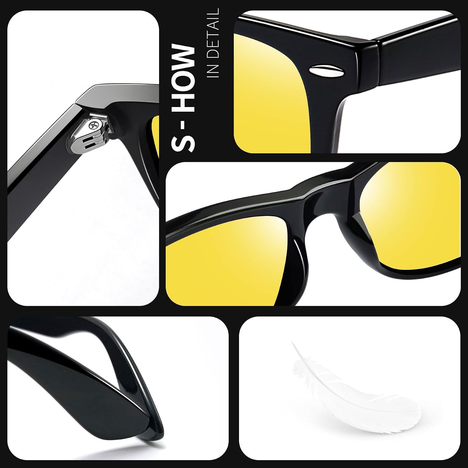 Thumbnail 4 de Joopin Gafas de Sol Unisex Polarizadas UV400