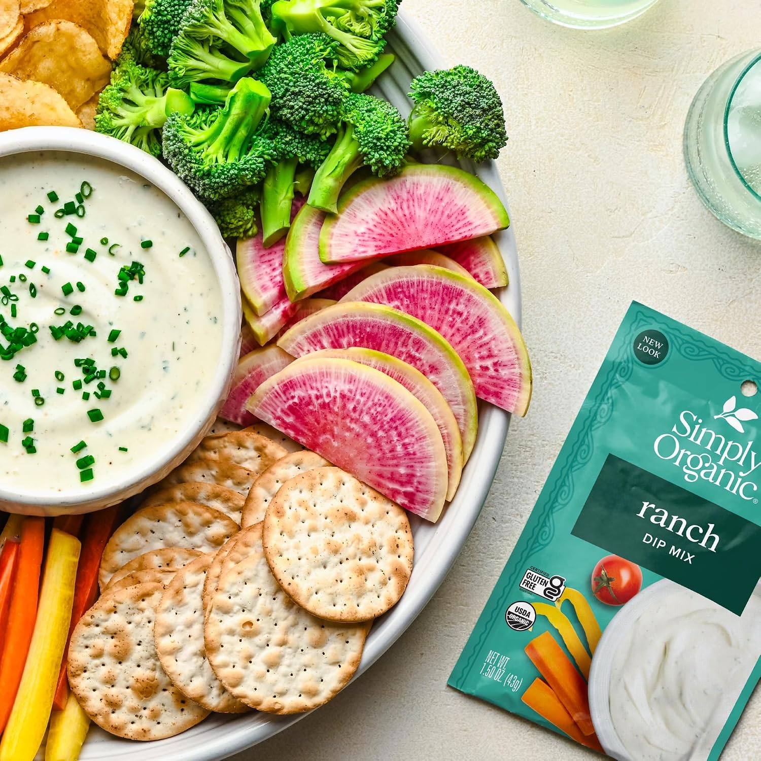 Detalle 2 de Simply Organic Ranch Dip Mix 1.5-ounce