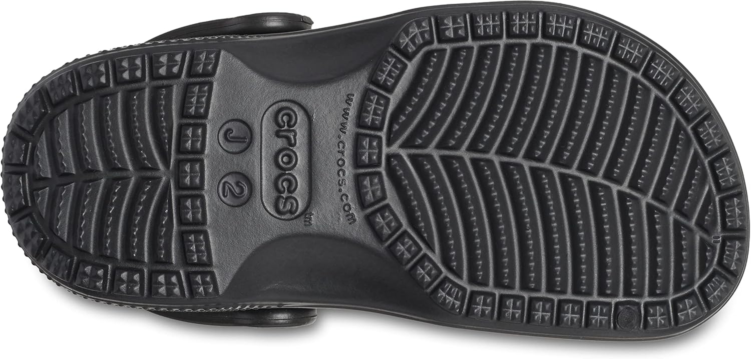 Detalle de Crocs Unisex Kids Classic Clog K, Black (6 UK)
