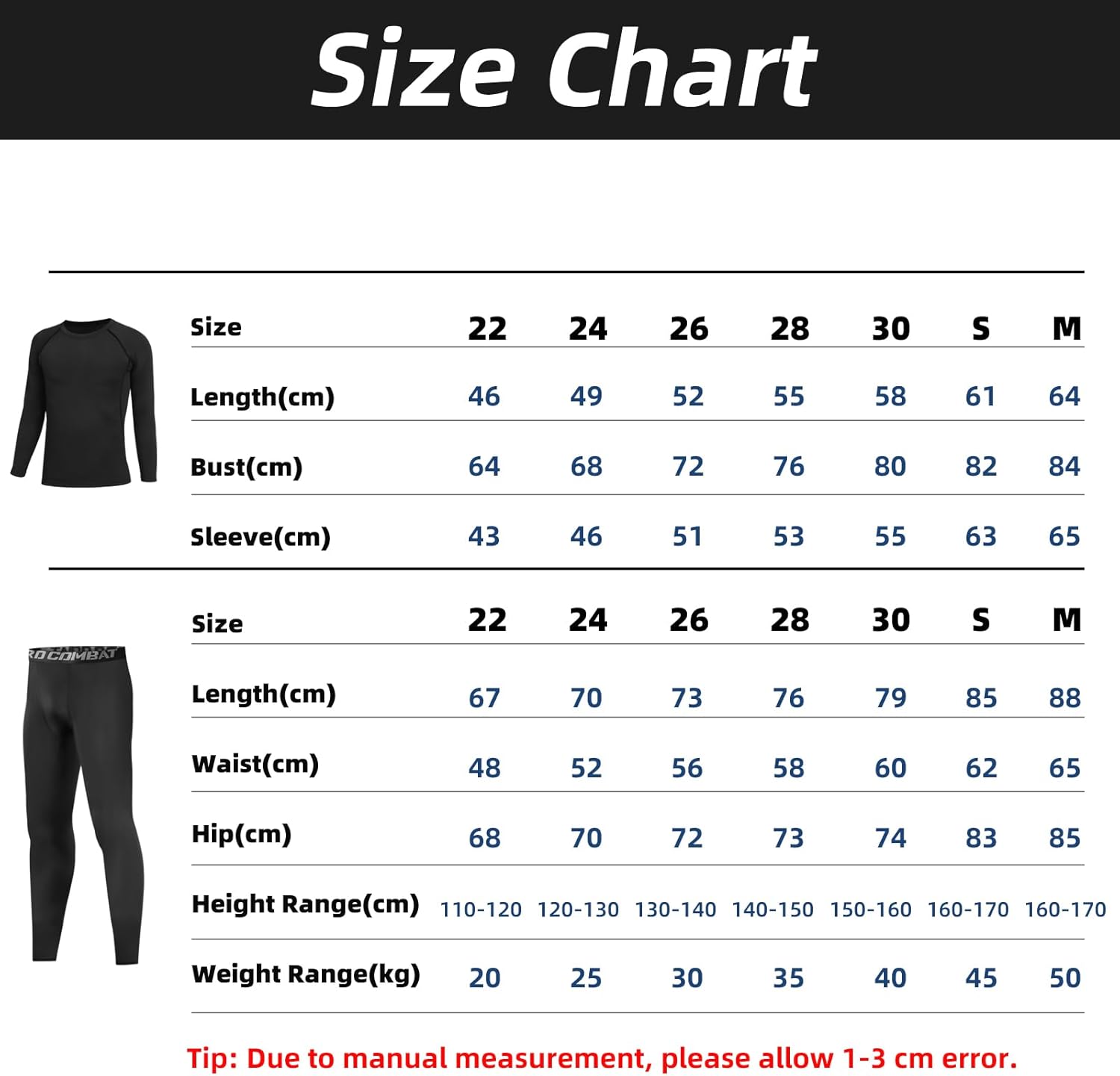 Thumbnail 5 de Qyibleri Kids Base Layer thermal set for boys 👕