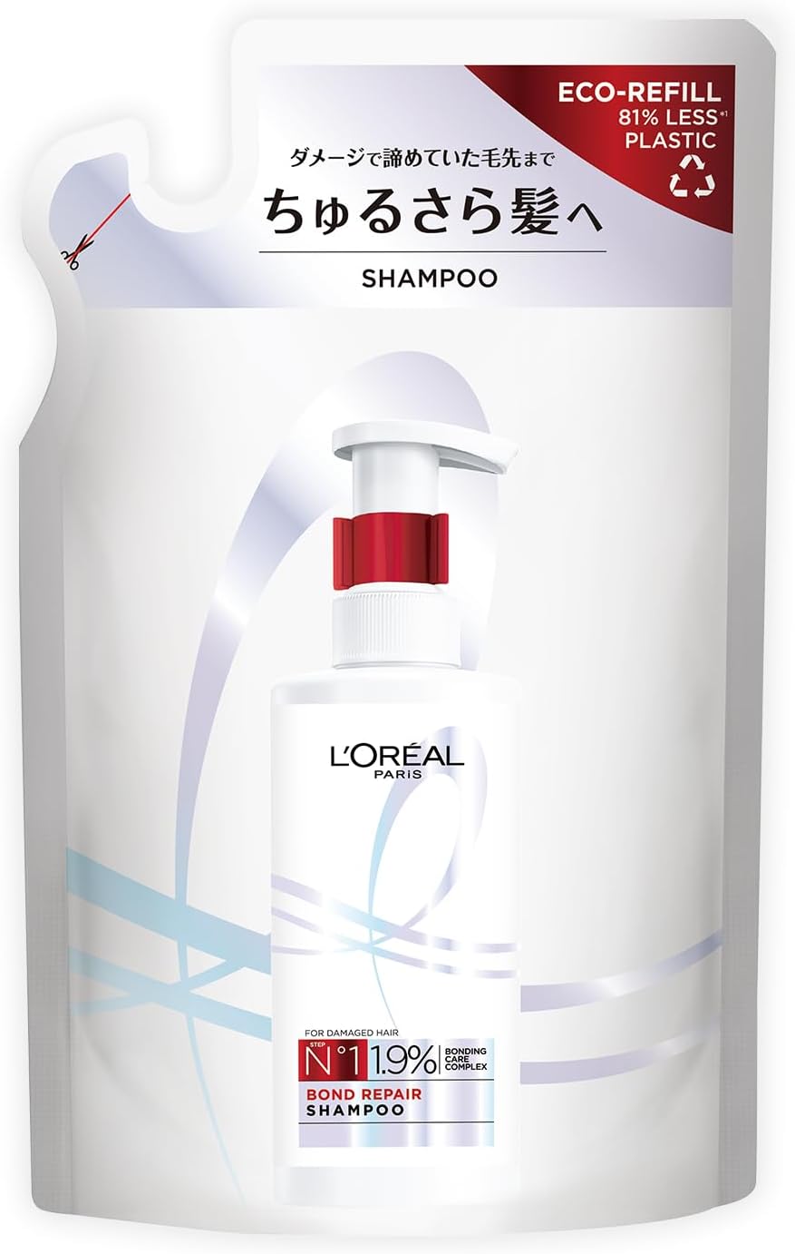 L'Oreal Paris ボンド リペア シャンプー 詰め替え用 400ml カラーダメージケア