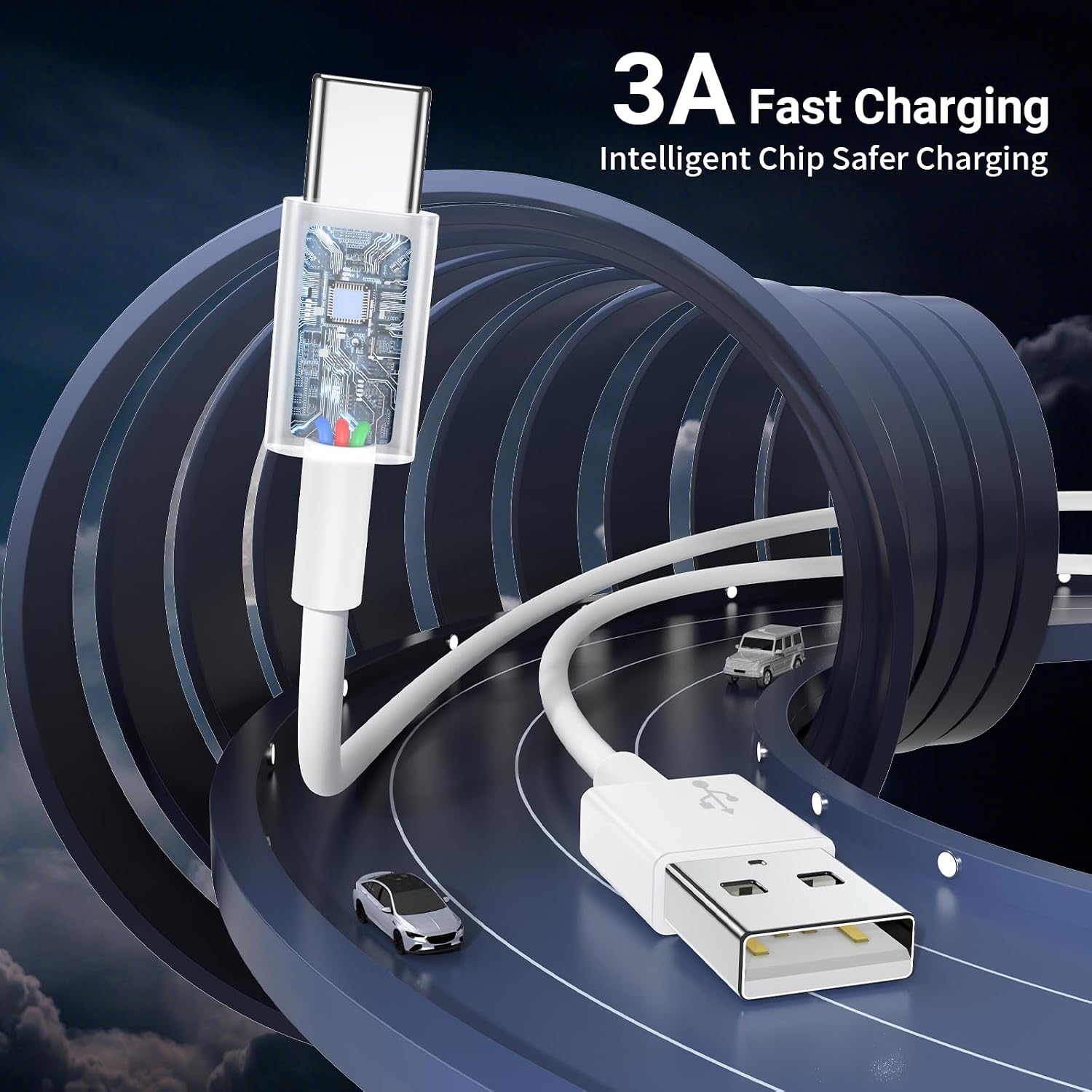 Thumbnail 5 de Essri Car CarPlay Cable 3-Pack 1.6–6 ft