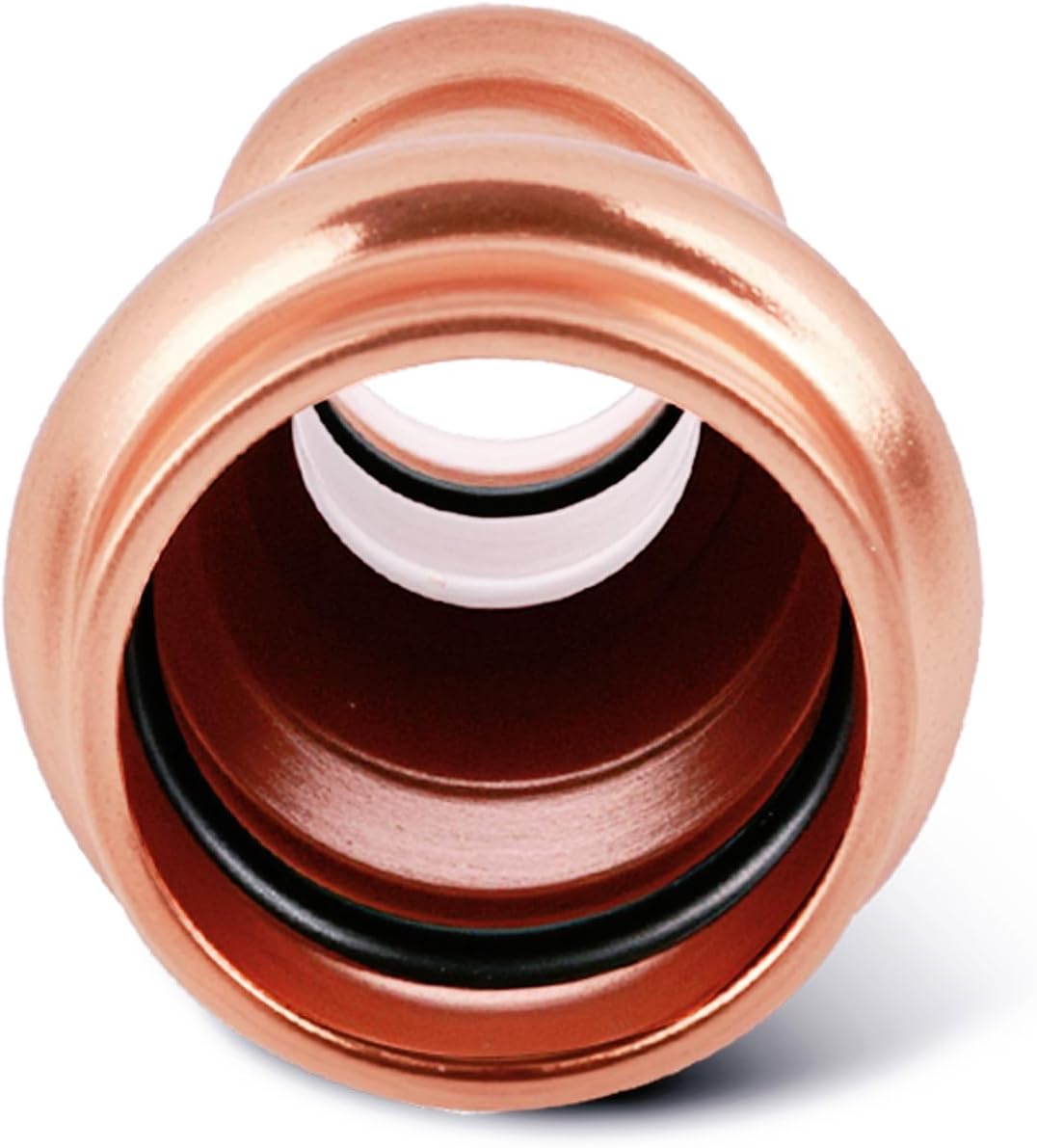 Detalle de WDAISY Copper Press Coupling 3/4 x 1/2 Inch