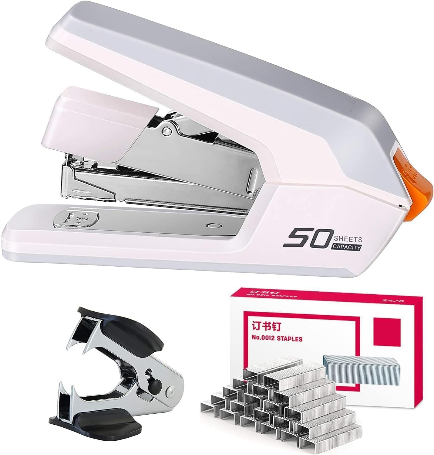 Thumbnail 6 de Effortless Desktop Stapler with 40–50 Sheet Capacity (Black)