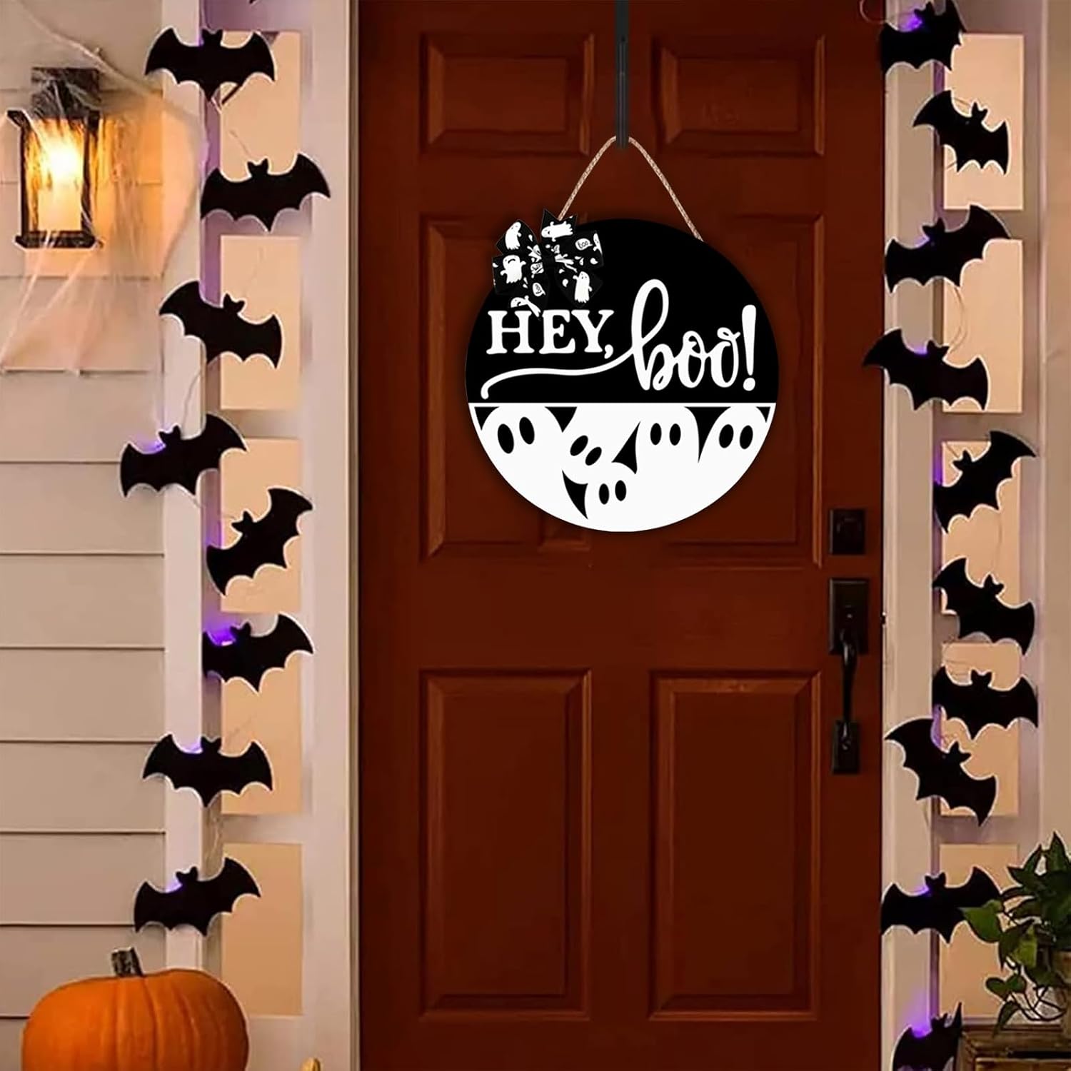 Thumbnail 1 de Halloween Ghost Door Sign, 12 x 12 inches