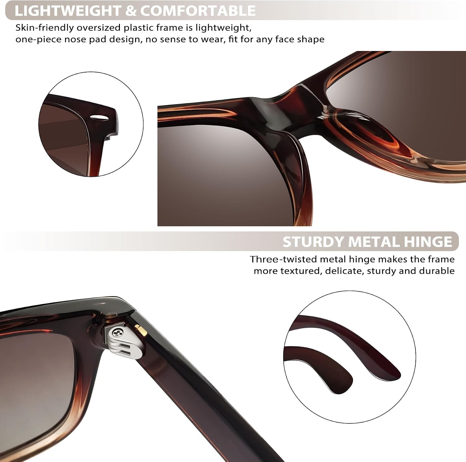 Detalle de Joopin Gafas de Sol Polarizadas UV400