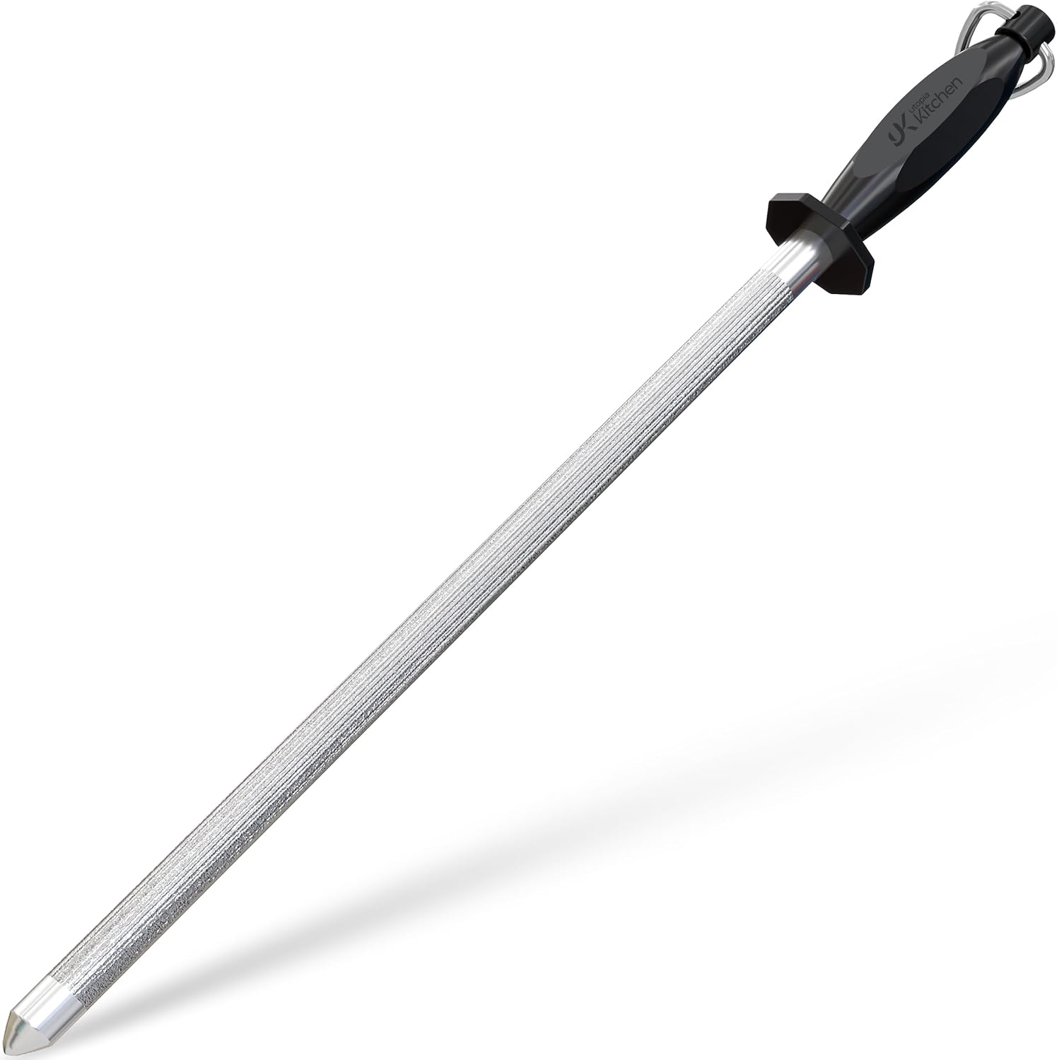 Detalle de Utopia Kitchen Knife Sharpening Rod, 12-Inch