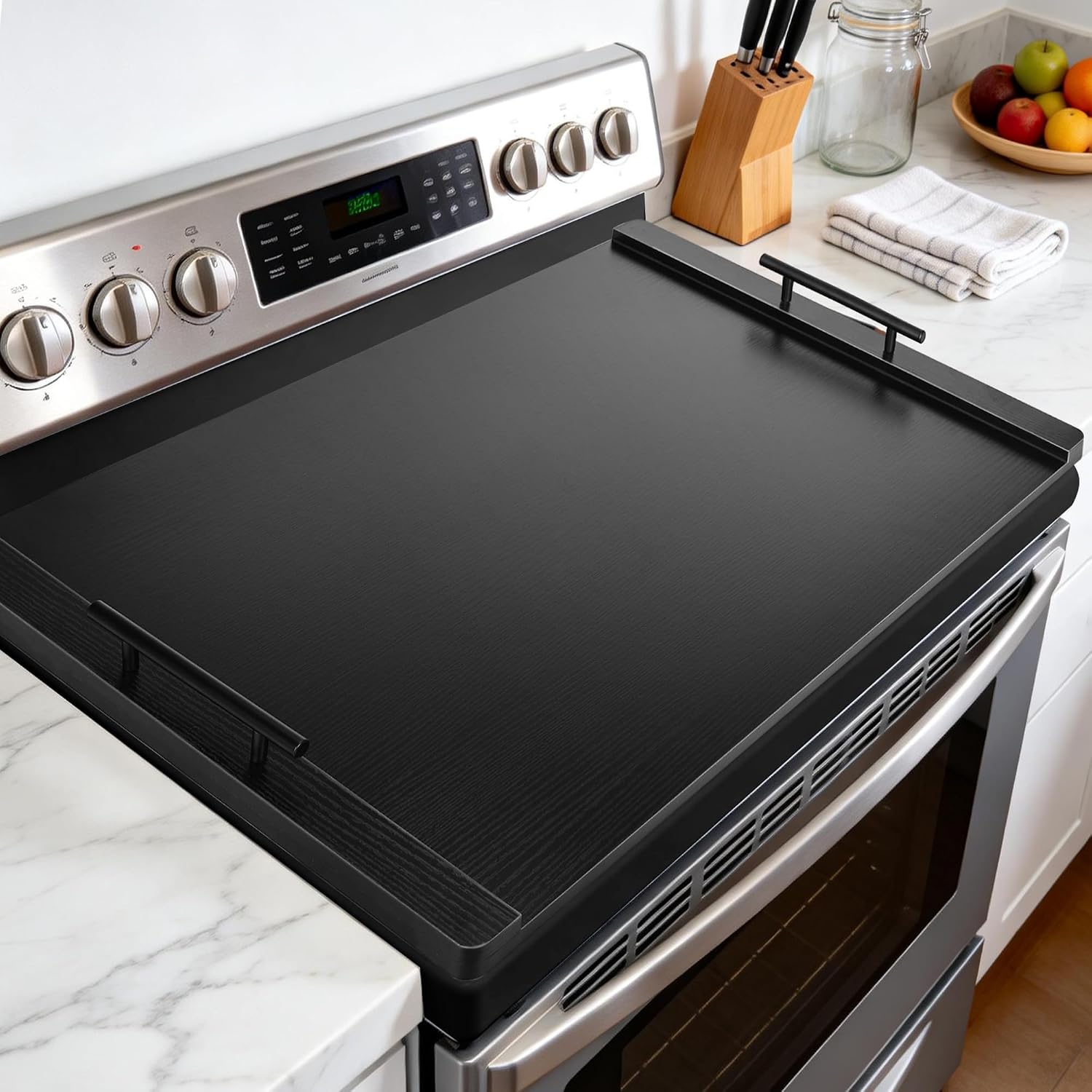 Detalle de FUSOUBOTY Noodle Board Stove Cover with Handles