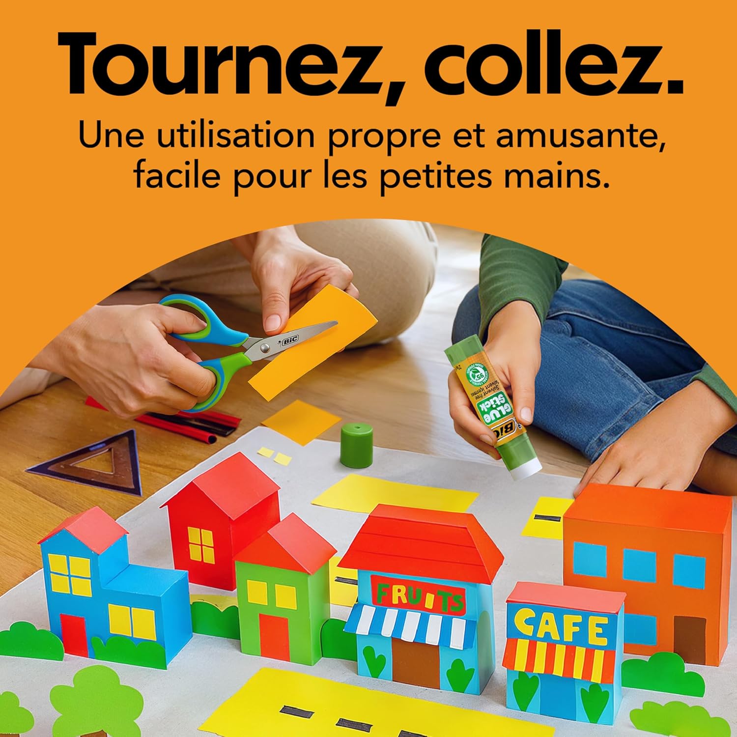 Thumbnail 5 de Bâtons de colle BIC 8 g – pack de 10, formule 95 % naturel