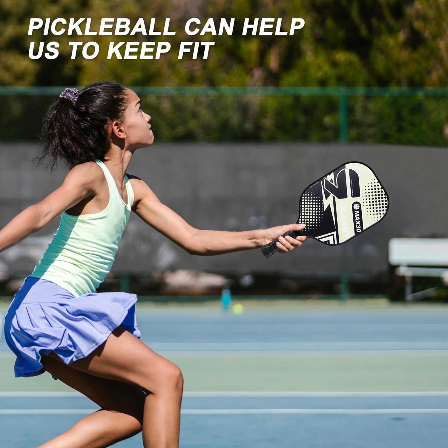 Thumbnail 6 de OLANNY Graphite Pickleball Paddles 4 🏓