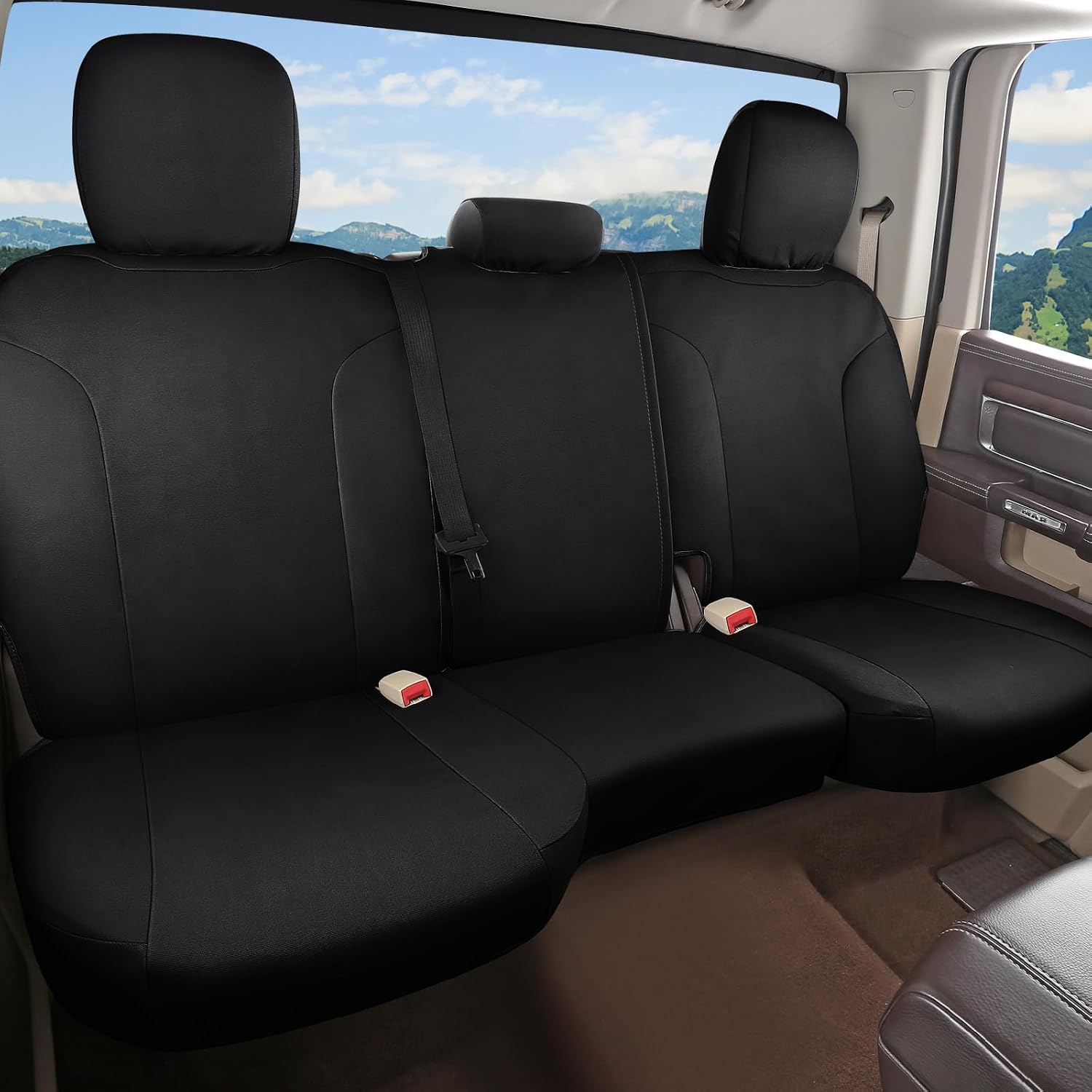 Thumbnail 1 de Waterproof Canvas Rear Seat Covers