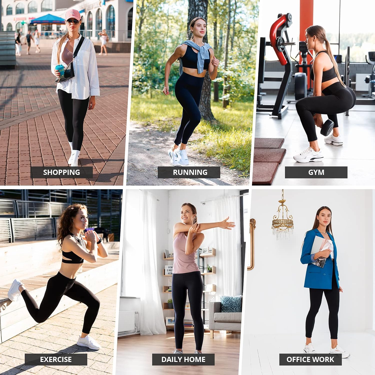 Detalle 1 de Walifrey Gym leggings, high waisted