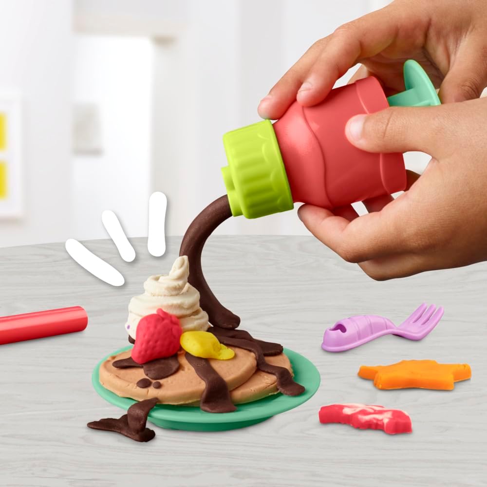 Thumbnail 4 de Play‑Doh Kitchen Creations Pancake Party Spielset 14 Teile 🎲