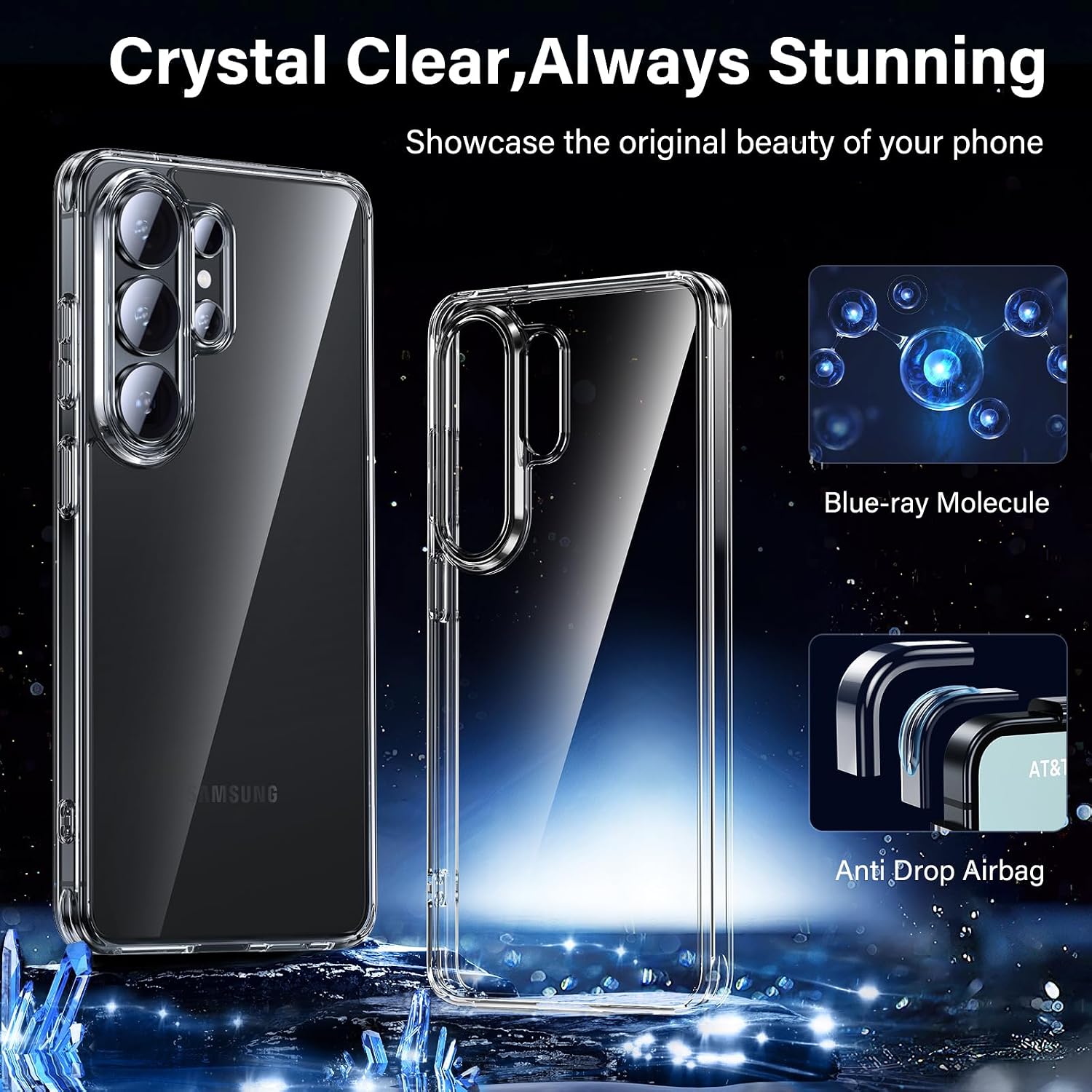Detalle 2 de UniqueMe Galaxy S26 Ultra case 3-in-1