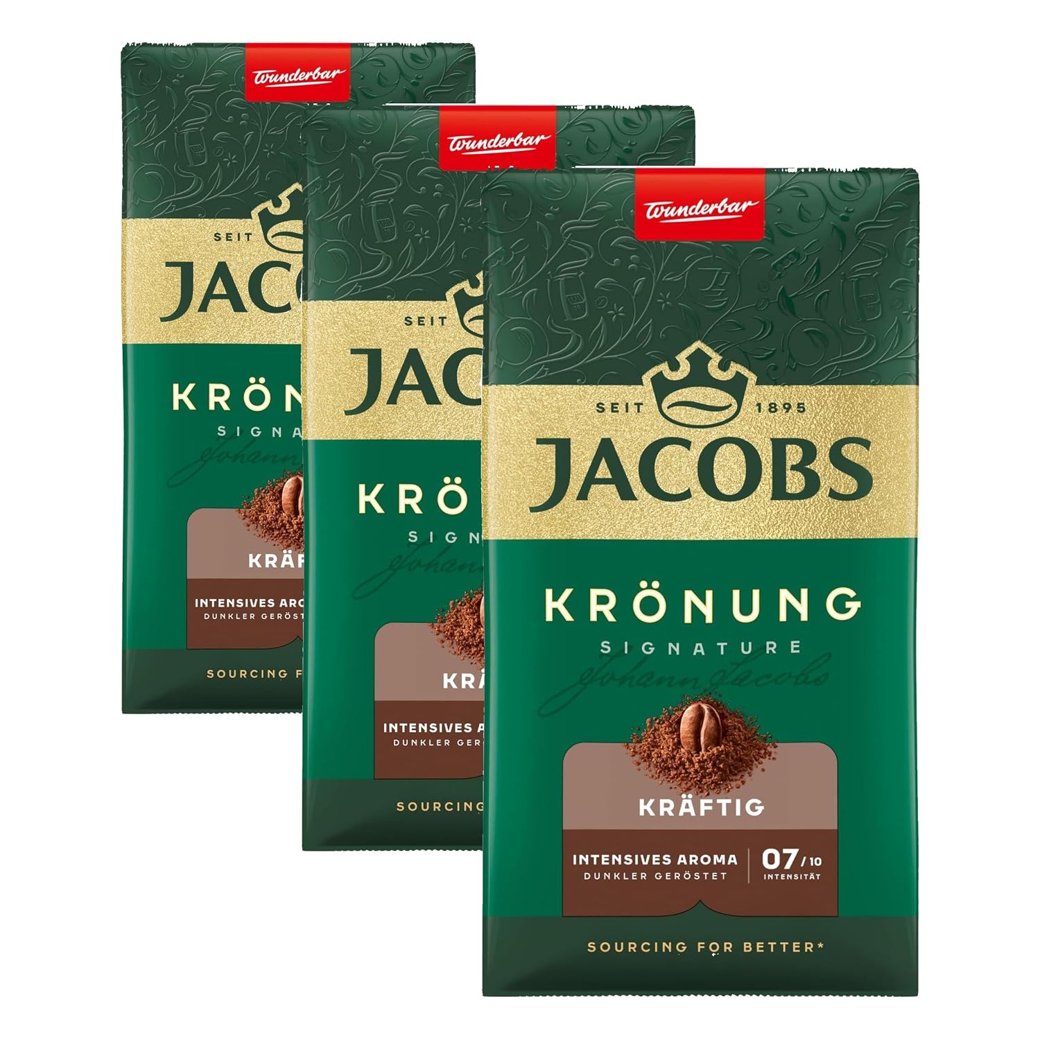 Thumbnail 6 de Jacobs Krönung Classic, Gemahlener Röstkaffee, Mittlere Röstung – 500 g (1er-Pack)