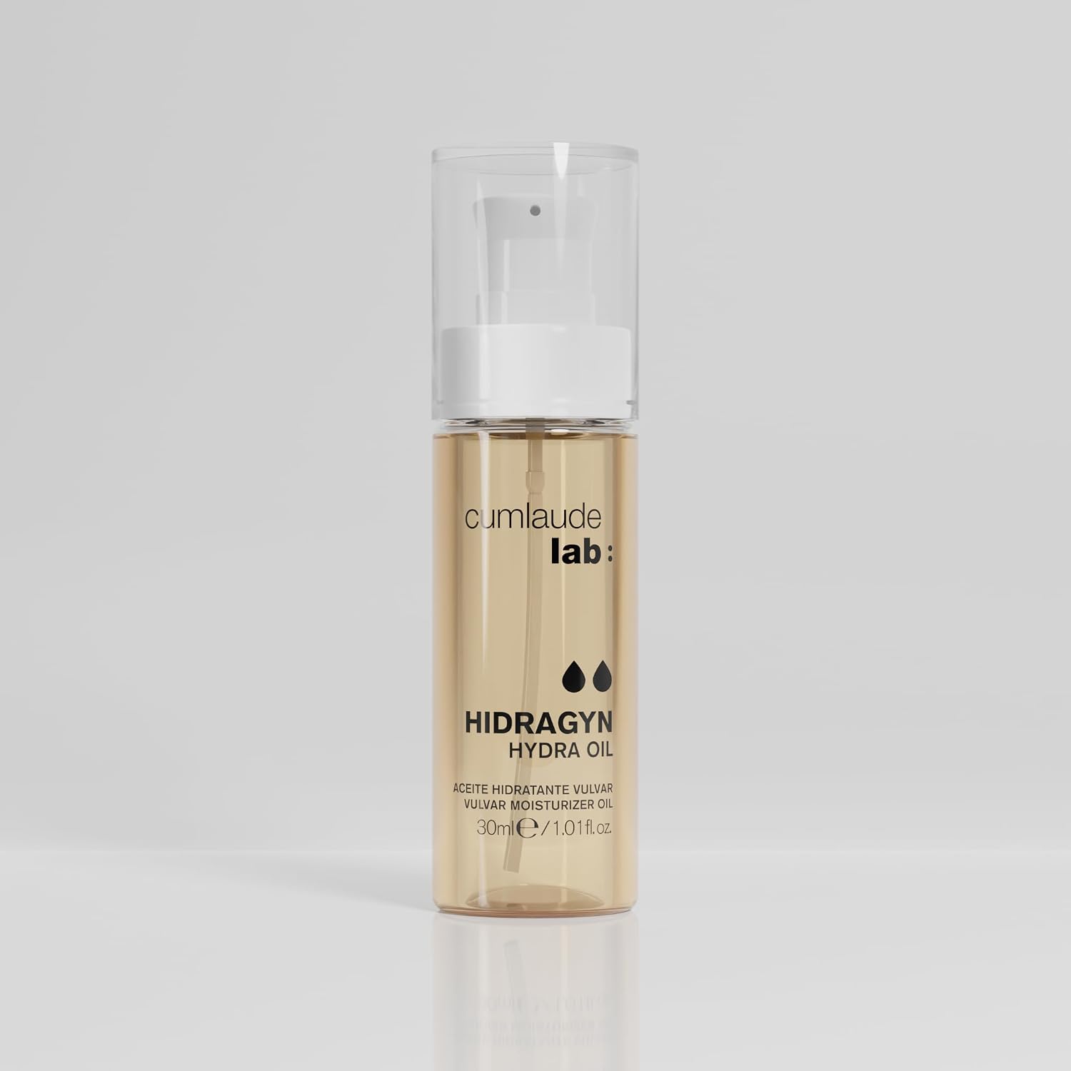 Detalle 2 de Cumlaude Lab - Hydra Oil : Huile Vulvaire Hydratante 100% Naturelles, Rose Musquée et Étincelle Asiatique – 30 ml