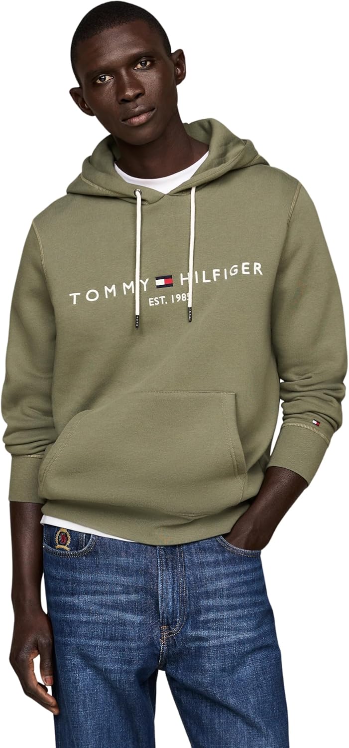 Thumbnail 5 de Tommy Hilfiger Men’s Tommy Logo Hoodie – comfort e stile sostenibile
