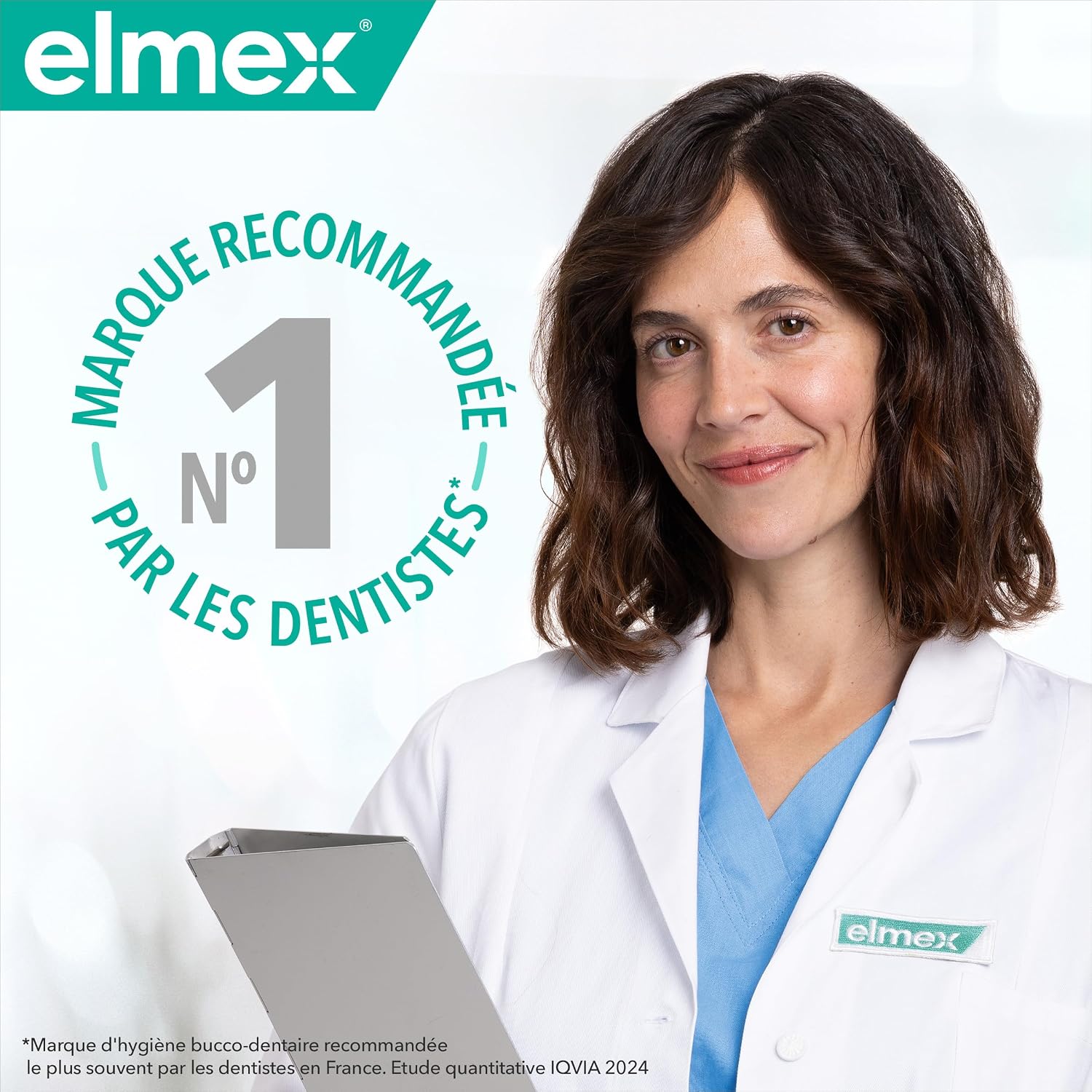 Detalle de Elmex Dentifrice Sensitive Haleine Fraîche 0% Colorants – Lot de 2 × 75 ml