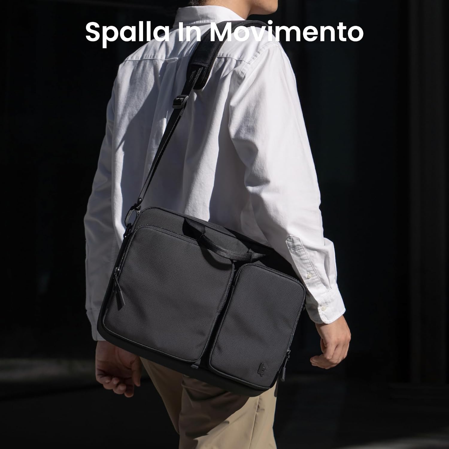 Detalle 2 de tomtoc Borsa Porta PC Slim 15,6 💼