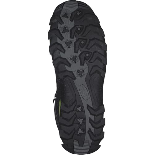 Detalle de CMP Rigel Mid Trekking Shoes Wp da Uomo – Antracite/Limegreen, taglia 46