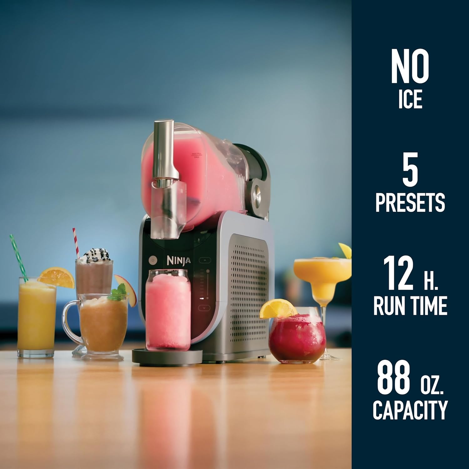 Thumbnail 1 de Ninja SLUSHi Professional Drink Maker FS301 (7+ Servings) – Black