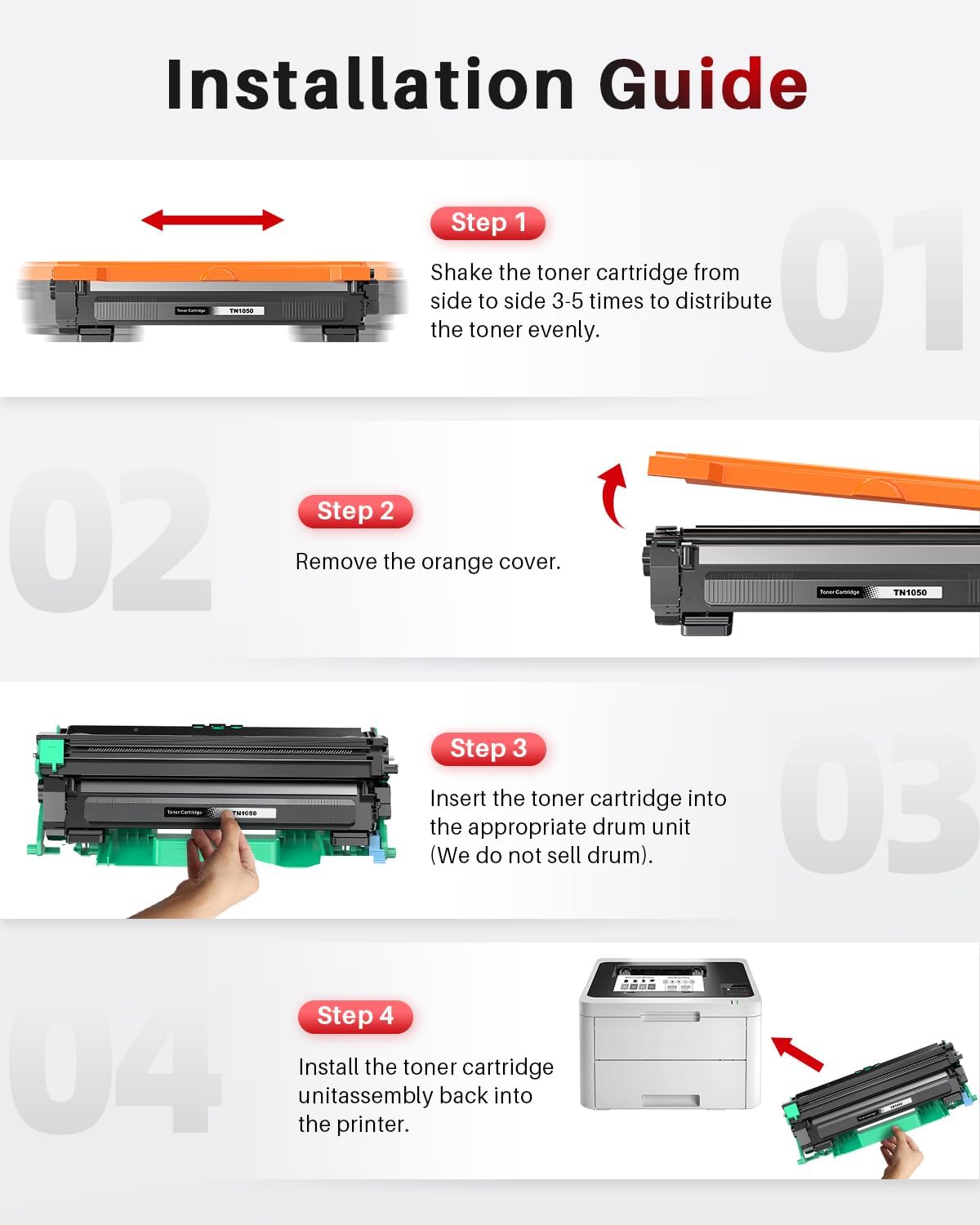Thumbnail 3 de Halloya TN1050 cartucce toner compatibili