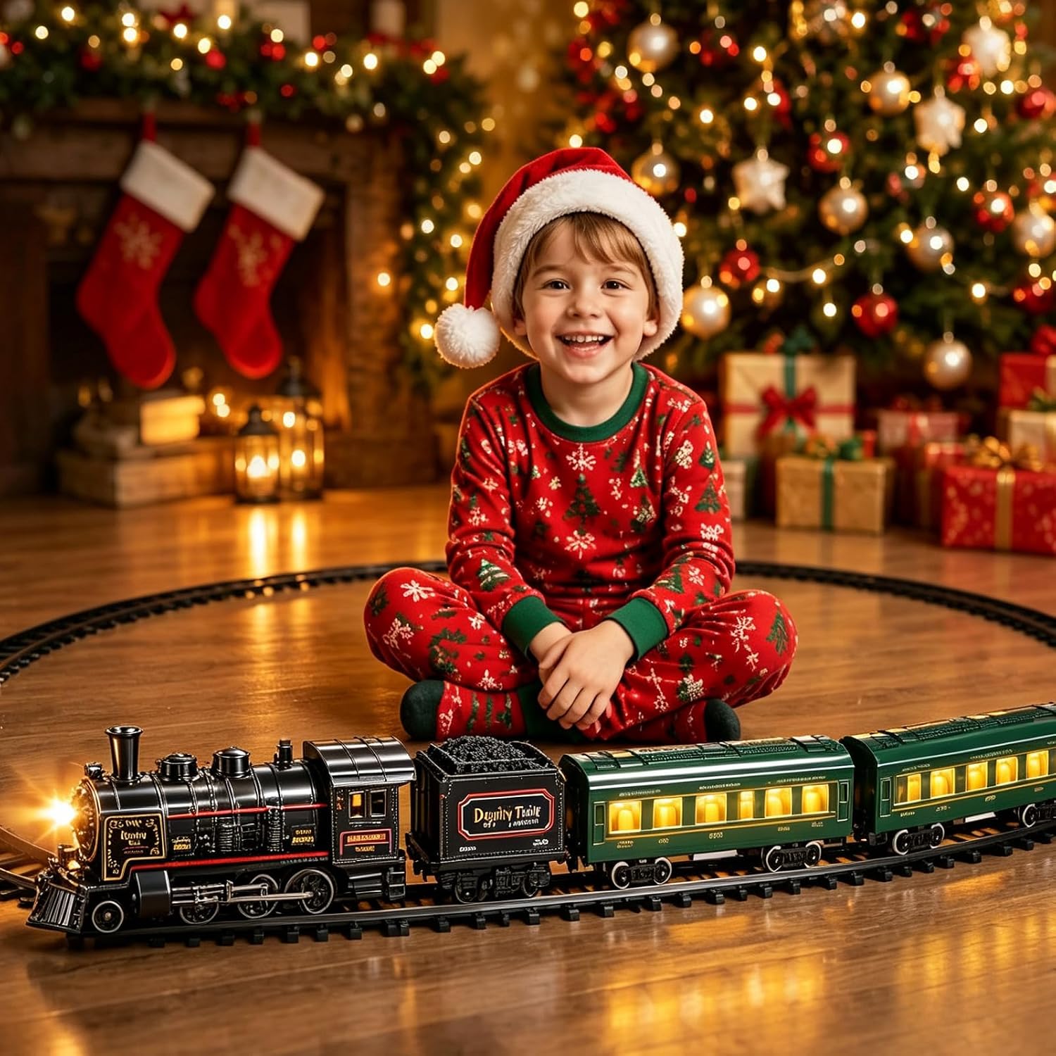 Thumbnail 5 de BUBUQE Electric Train Set with Alloy Locomotive