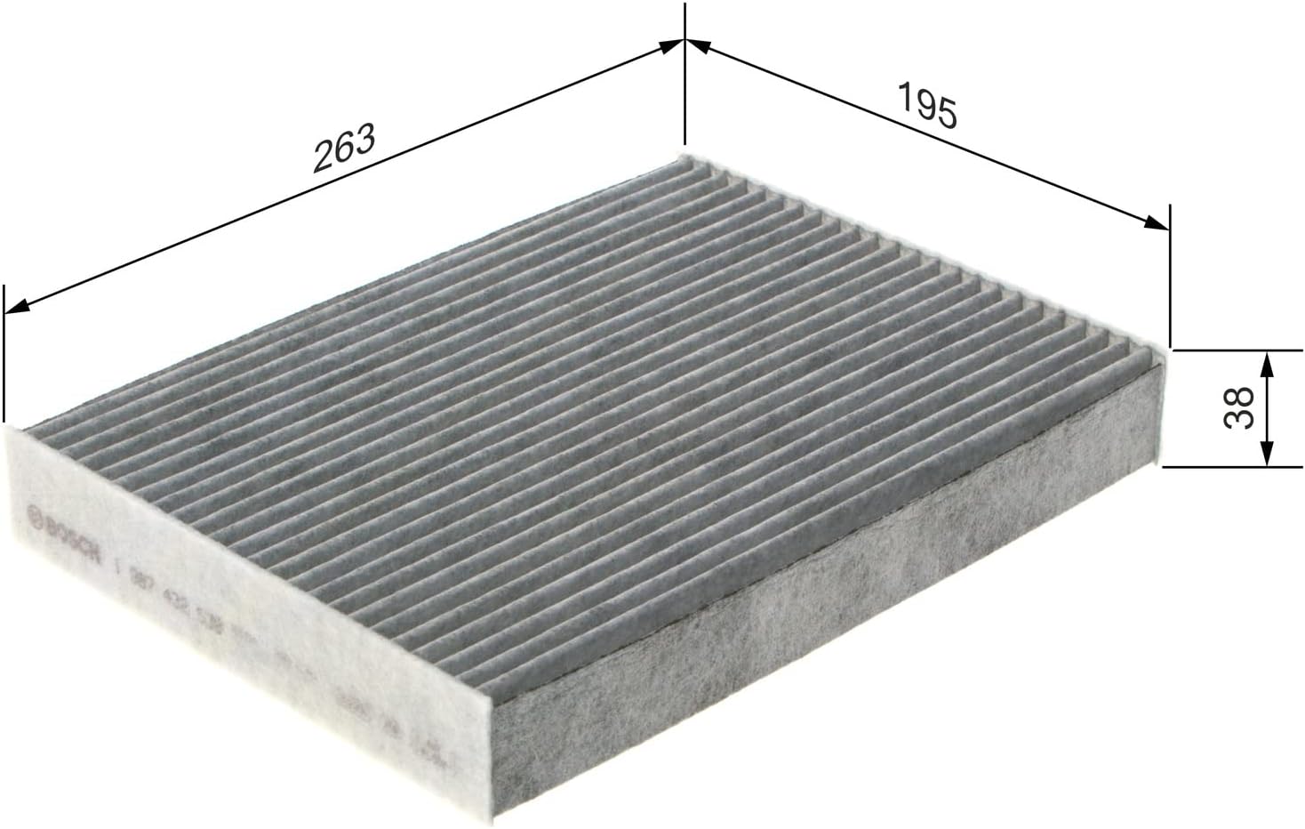Thumbnail 1 de Bosch R2538 filtro abitacolo ai carboni attivi: aiuta contro cattivi odori, polline e polvere