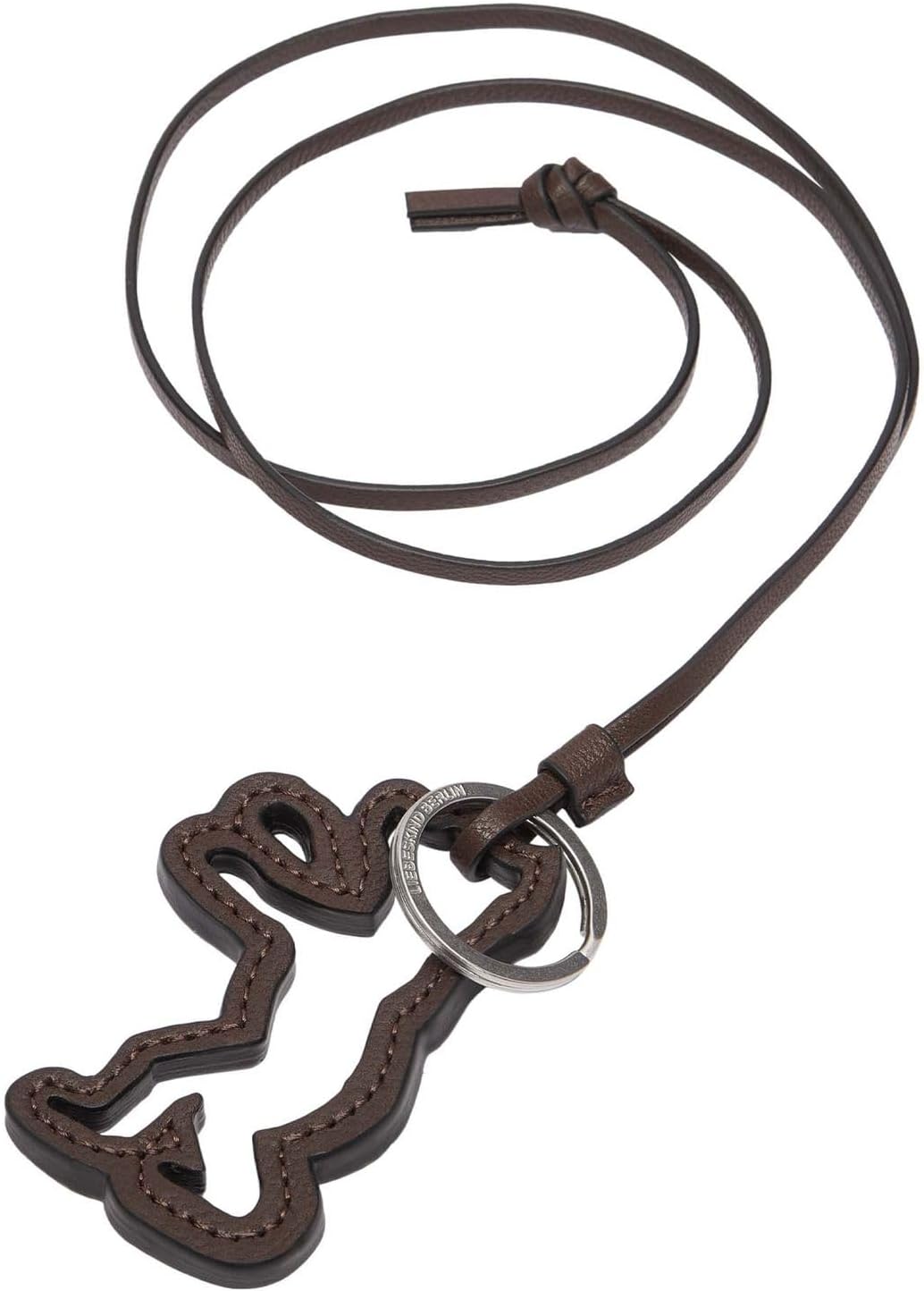 Detalle 2 de LIEBESKIND Damen Keyring One Size Small Accessoires Vintage Goat – Schlüsselanhänger