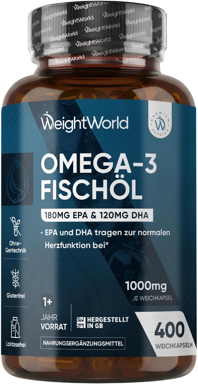 Detalle de Omega 3 Öl Kapseln 400 💊