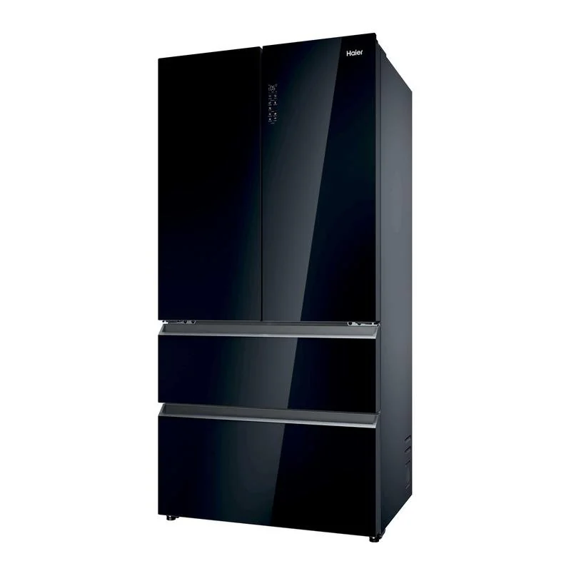 Detalle 2 de Haier HFR79F19DFGB, frigorífico de cuatro puertas No Frost de 703 L, negro y WiFi