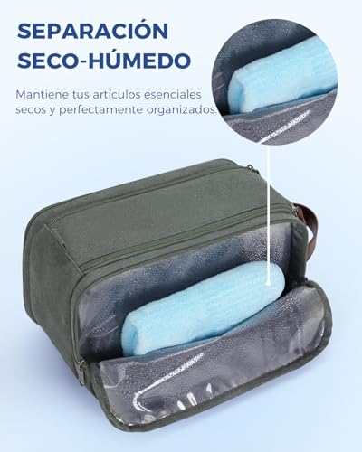 Thumbnail 2 de WANDF Neceser Hombre Impermeable con Compartimentos