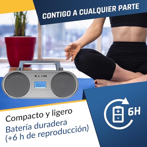Thumbnail 4 de KLIM Boombox B4 poste radio CD portable