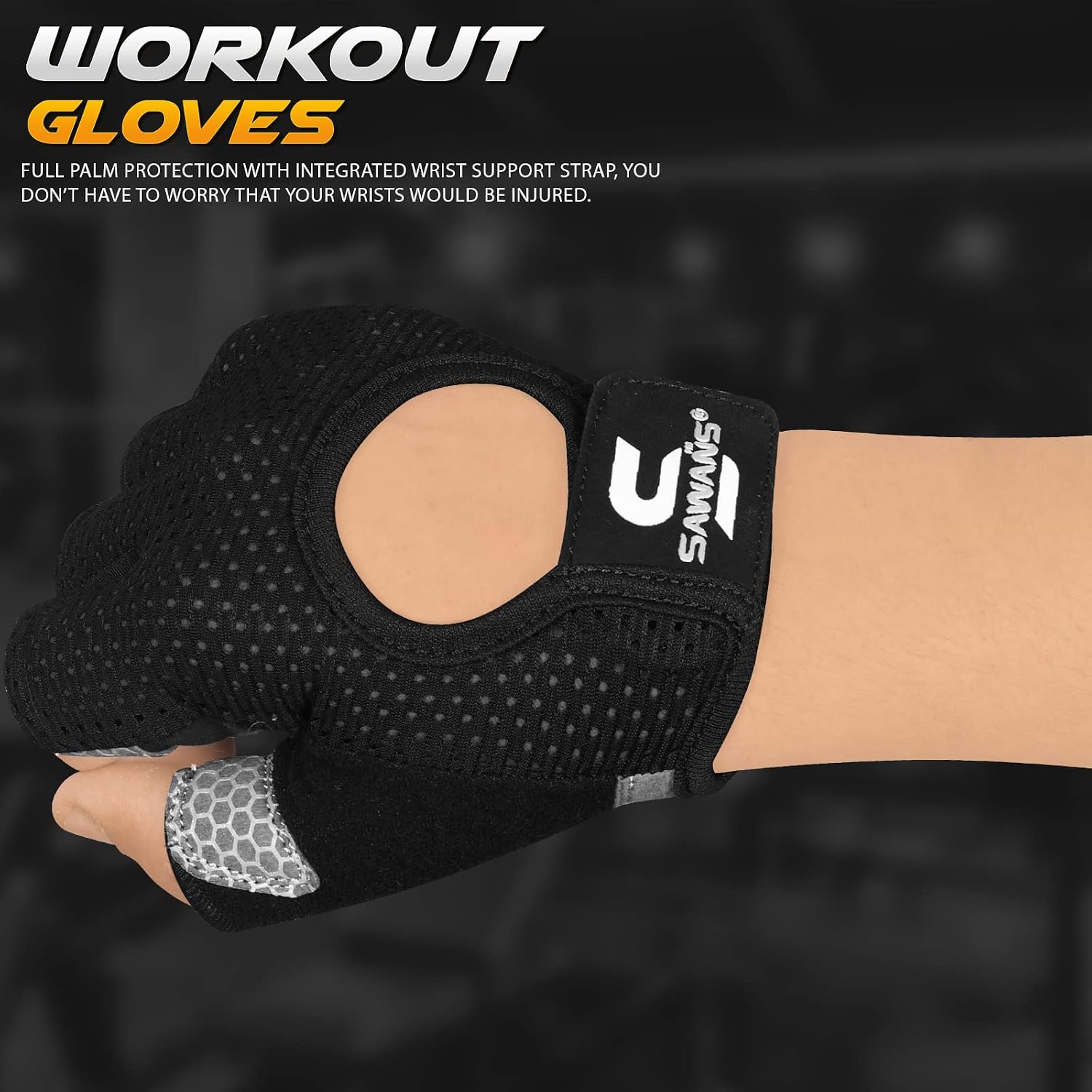 Thumbnail 6 de SAWANS Gym Gloves breathable weightlifting gloves