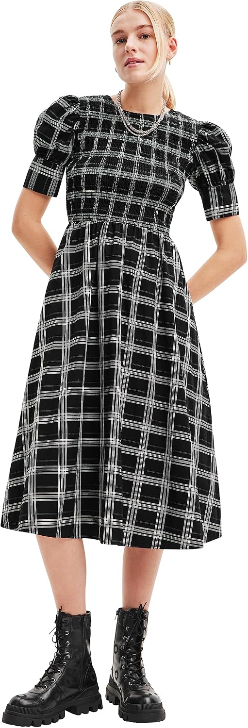 Detalle de Desigual Vest_rasha Robe Femme – robe légère et élégante pour femmes