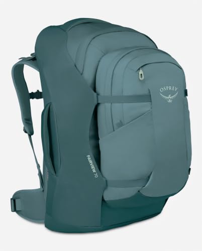 Detalle 2 de Osprey Fairview Women's Travel Pack 70L — Cascade Blue-Torrent Blue