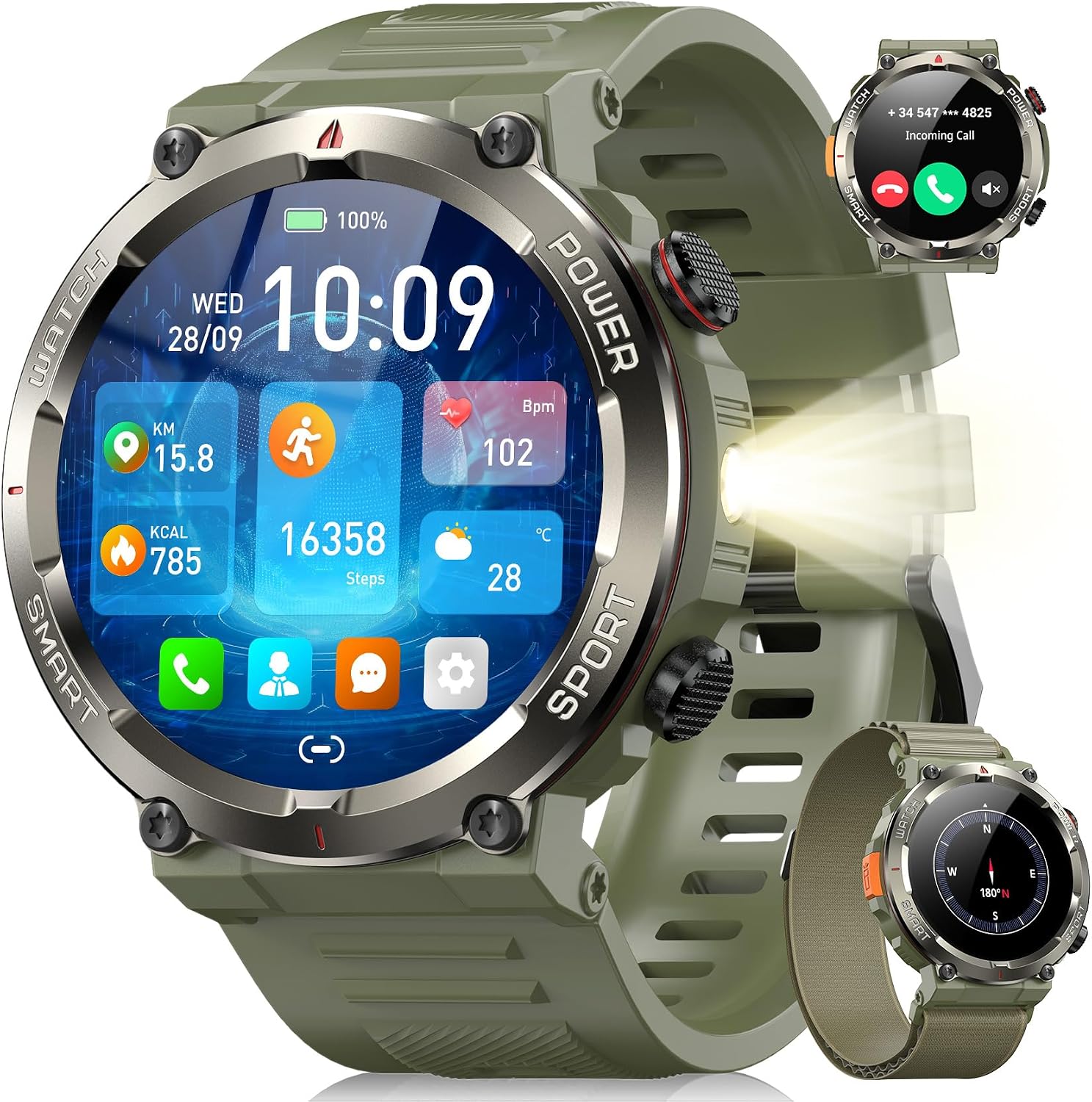 Imagen de Blackview W50Pro Smartwatch Herren en OfertitasTOP
