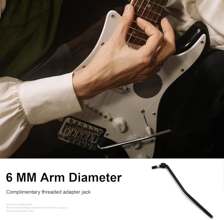 Detalle de MAXCHEER 6mm Screw-in Tremolo Arm for Floyd Rose 🎸