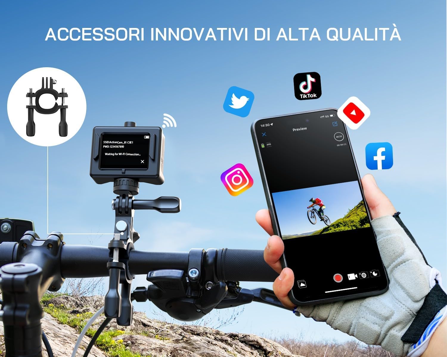 Thumbnail 6 de WOLFANG GA300 Action Cam 4K