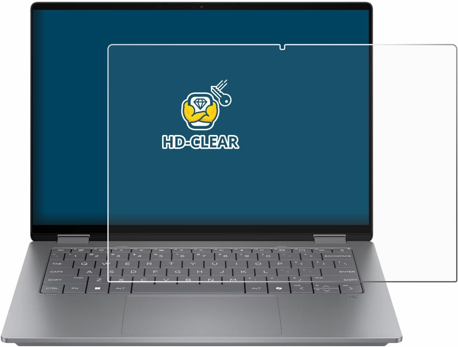 Detalle 2 de brotect Protection écran pour HP OmniBook X Flip 14 — film ultra clair
