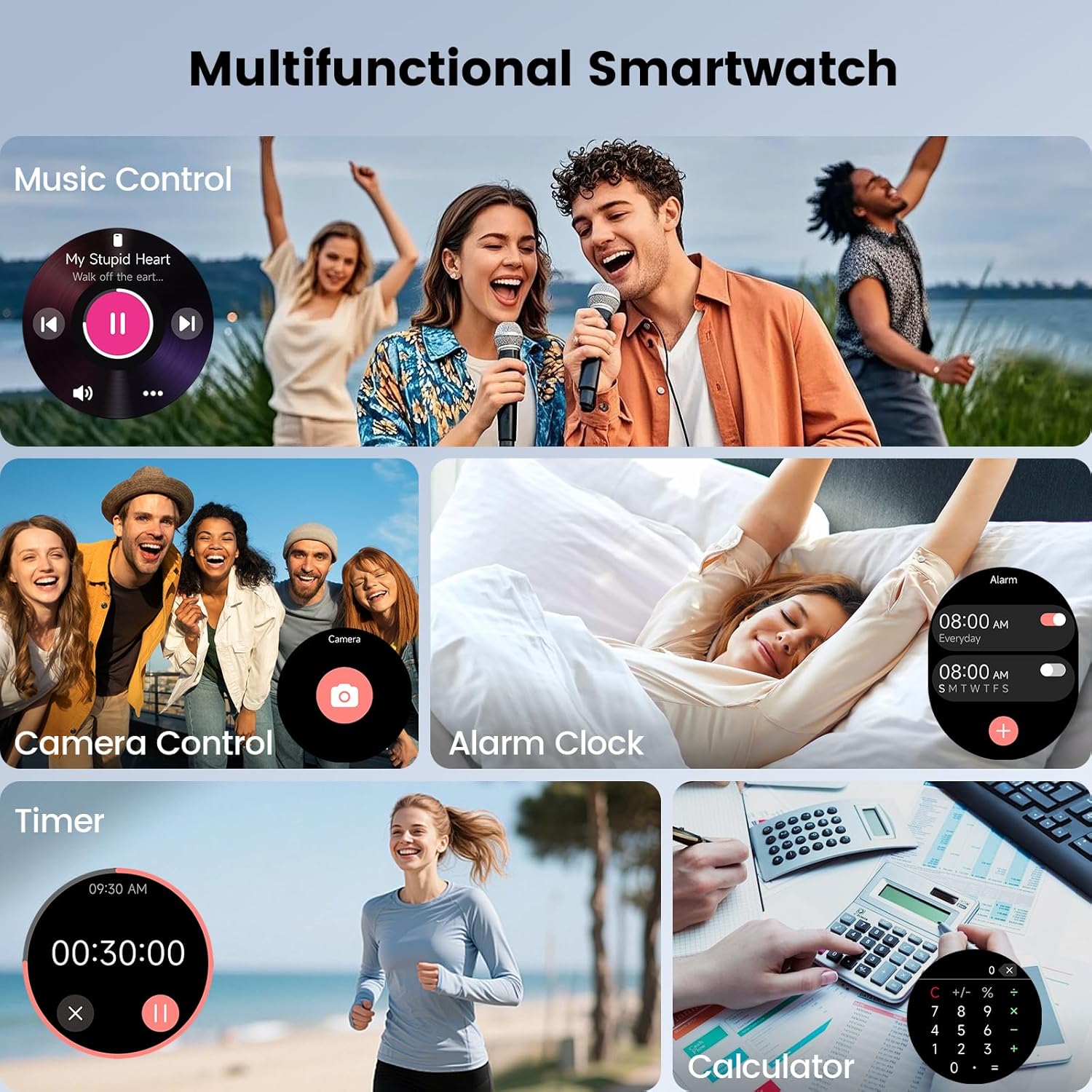 Thumbnail 6 de Cillso DR05 Smart Watch for Women – 1.27" HD Screen, Bluetooth Calls, 110+ Sports, IP68