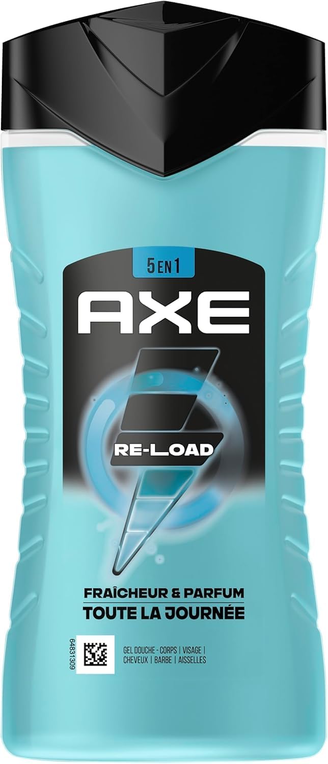 Thumbnail 1 de AXE Gel Douche Homme 5en1 Re-Load – 12x250 ml
