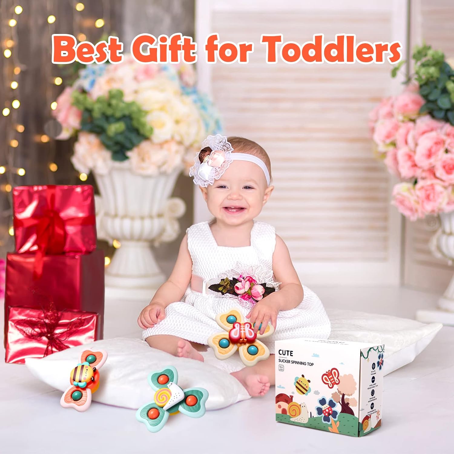 Thumbnail 6 de Hooku Suction Spinner Toys 3-pack baby toys