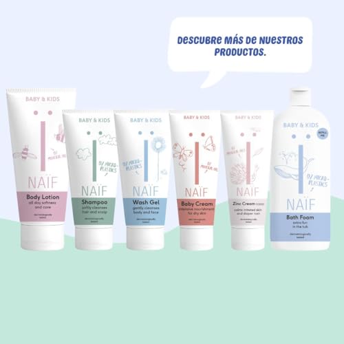 Thumbnail 5 de Naïf Espuma de Baño Nutritiva 500 ml