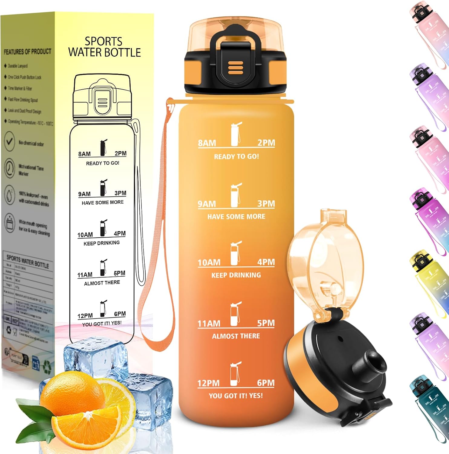 Detalle de HoneyHolly Gourde 500ML bouteille réutilisable 🚰
